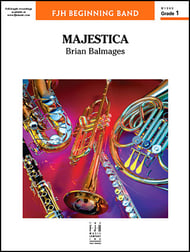 Majestica Concert Band sheet music cover Thumbnail